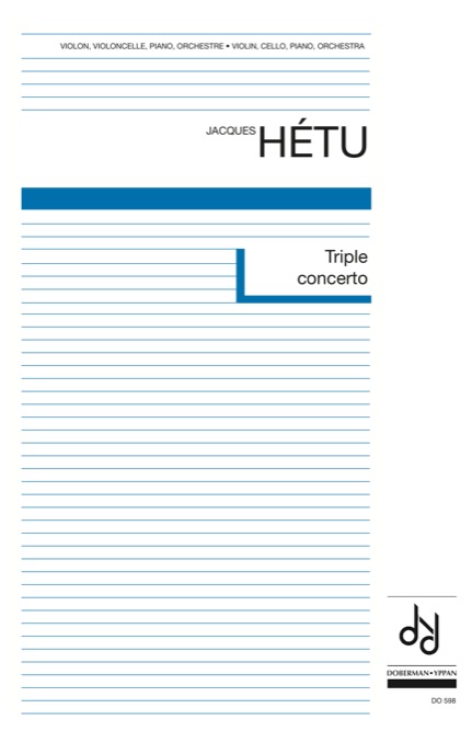 Triple concerto pour violon, violoncelle, piano et orchestre, opus 69 (score)